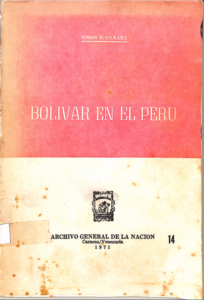 Bolívar en Perú